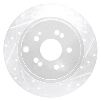 DFC® - Premium Drilled and Slotted Rear Passenger Side Brake Rotor