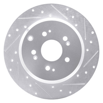 DFC® - Premium Drilled and Slotted Rear Passenger Side Brake Rotor