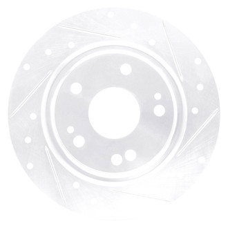 DFC® - Premium Drilled and Slotted Front Driver Side Brake Rotor
