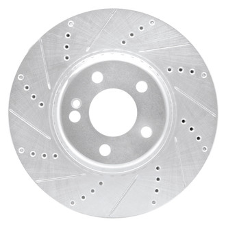 DFC® - Premium Drilled and Slotted Rear Driver Side Brake Rotor