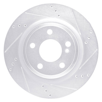 DFC® - Premium Drilled and Slotted Rear Passenger Side Brake Rotor