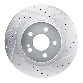 DFC® - Premium Drilled and Slotted Rear Passenger Side Brake Rotor