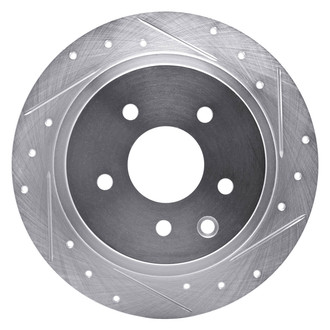 DFC® - Premium Drilled and Slotted Rear Passenger Side Brake Rotor
