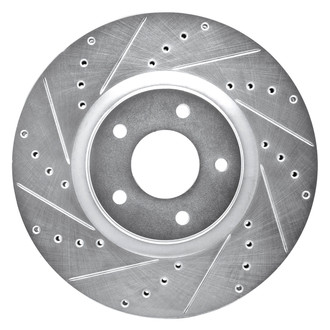 DFC® - Premium Drilled and Slotted Front Driver Side Brake Rotor