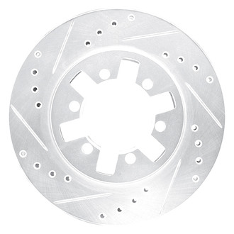 DFC® - Premium Drilled and Slotted Front Driver Side Brake Rotor
