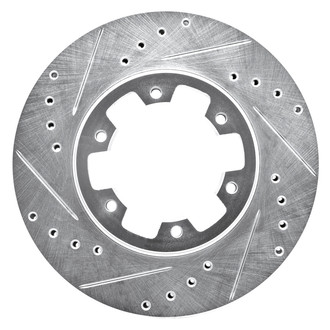 DFC® - Premium Drilled and Slotted Front Brake Rotor