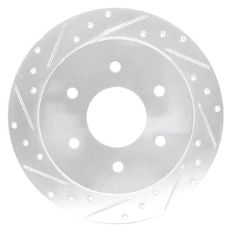 DFC® - Premium Drilled and Slotted Rear Driver Side Brake Rotor