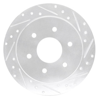 DFC® - Premium Drilled and Slotted Rear Passenger Side Brake Rotor