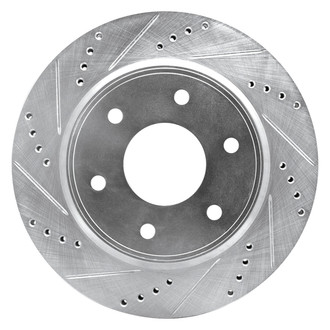 DFC® - Premium Drilled and Slotted Front Driver Side Brake Rotor