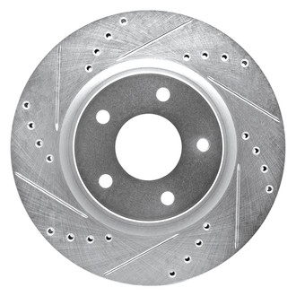 DFC® - Premium Drilled and Slotted Front Driver Side Brake Rotor