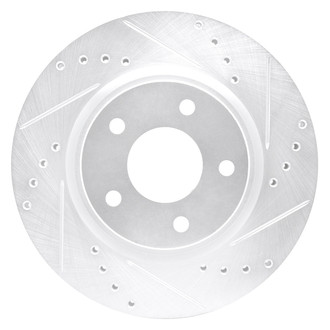 DFC® - Premium Drilled and Slotted Front Passenger Side Brake Rotor