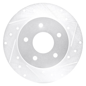 DFC® - Premium Drilled and Slotted Rear Passenger Side Brake Rotor