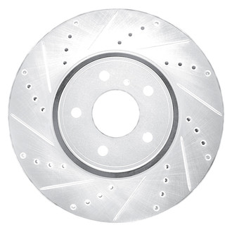 DFC® - Premium Drilled and Slotted Front Driver Side Brake Rotor