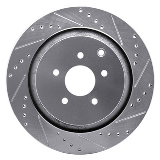 DFC® - Premium Drilled and Slotted Rear Passenger Side Brake Rotor