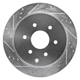 DFC® - Premium Drilled and Slotted Rear Driver Side Brake Rotor