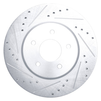 DFC® - Premium Drilled and Slotted Rear Driver Side Brake Rotor