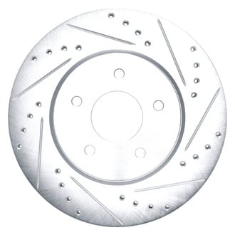 DFC® - Premium Drilled and Slotted Rear Passenger Side Brake Rotor