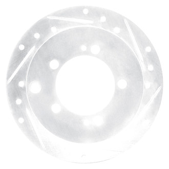 DFC® - Premium Drilled and Slotted Rear Passenger Side Brake Rotor