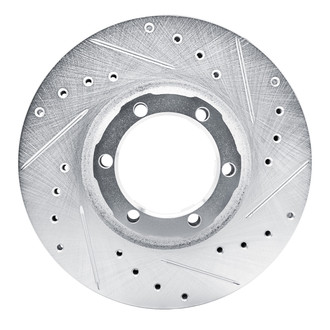 DFC® - Premium Drilled and Slotted Front Passenger Side Brake Rotor