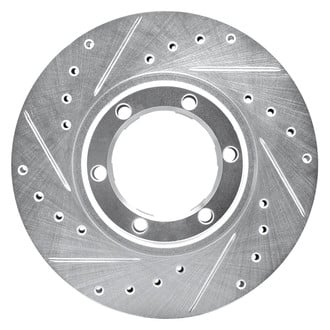 DFC® - Premium Drilled and Slotted Front Driver Side Brake Rotor