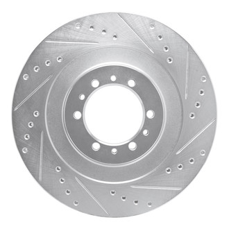 DFC® - Premium Drilled and Slotted Front Passenger Side Brake Rotor