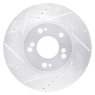 DFC® - Premium Drilled and Slotted Front Driver Side Brake Rotor