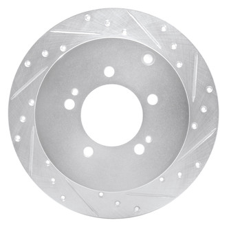 DFC® - Premium Drilled and Slotted Rear Passenger Side Brake Rotor