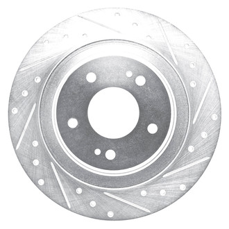 DFC® - Premium Drilled and Slotted Rear Passenger Side Brake Rotor