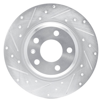 DFC® - Premium Drilled and Slotted Rear Driver Side Brake Rotor