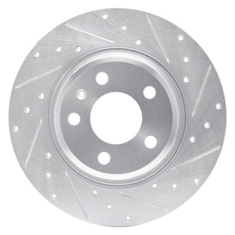 DFC® - Premium Drilled and Slotted Rear Passenger Side Brake Rotor