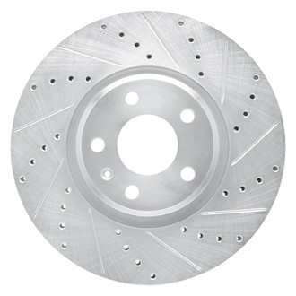 DFC® - Premium Drilled and Slotted Front Passenger Side Brake Rotor