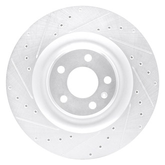 DFC® - Premium Drilled and Slotted Rear Driver Side Brake Rotor
