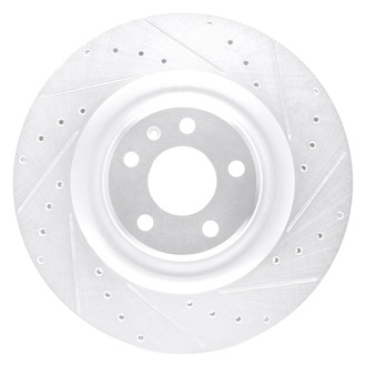 DFC® - Premium Drilled and Slotted Rear Passenger Side Brake Rotor
