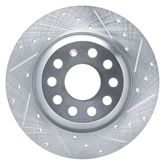 DFC® - Premium Drilled and Slotted Rear Passenger Side Brake Rotor