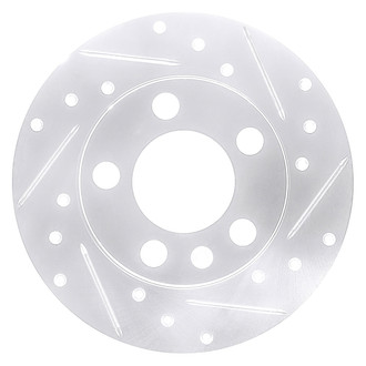 DFC® - Premium Drilled and Slotted Rear Passenger Side Brake Rotor