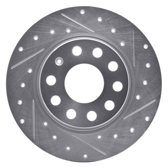 DFC® - Premium Drilled and Slotted Rear Passenger Side Brake Rotor