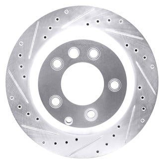 DFC® - Premium Drilled and Slotted Rear Driver Side Brake Rotor