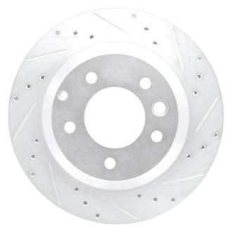 DFC® - Premium Drilled and Slotted Rear Passenger Side Brake Rotor