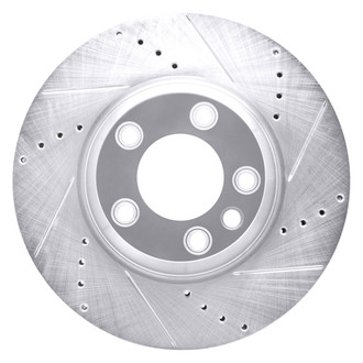 DFC® - Premium Drilled and Slotted Front Driver Side Brake Rotor