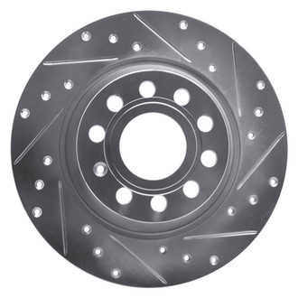 DFC® - Premium Drilled and Slotted Rear Passenger Side Brake Rotor