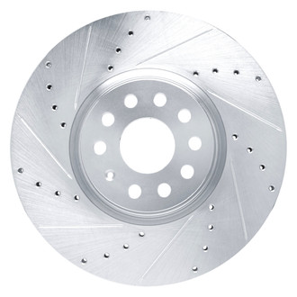 DFC® - Premium Drilled and Slotted Front Driver Side Brake Rotor