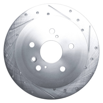 DFC® - Premium Drilled and Slotted Rear Passenger Side Brake Rotor