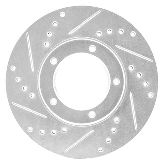 DFC® - Premium Drilled and Slotted Front Driver Side Brake Rotor