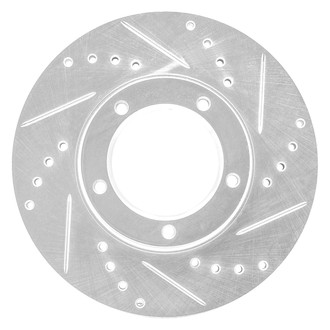DFC® - Premium Drilled and Slotted Front Passenger Side Brake Rotor