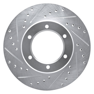 DFC® - Premium Drilled and Slotted Front Driver Side Brake Rotor