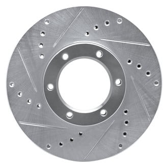 DFC® - Premium Drilled and Slotted Front Driver Side Brake Rotor