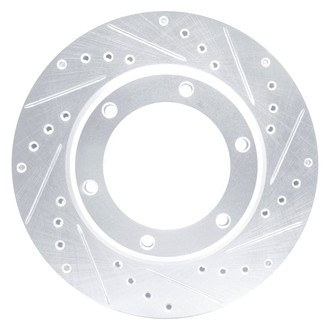 DFC® - Premium Drilled and Slotted Front Passenger Side Brake Rotor