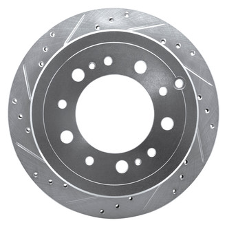 DFC® - Premium Drilled and Slotted Rear Driver Side Brake Rotor