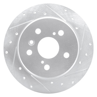 DFC® - Premium Drilled and Slotted Rear Passenger Side Brake Rotor