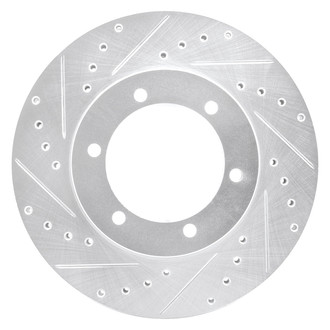 DFC® - Premium Drilled and Slotted Front Driver Side Brake Rotor